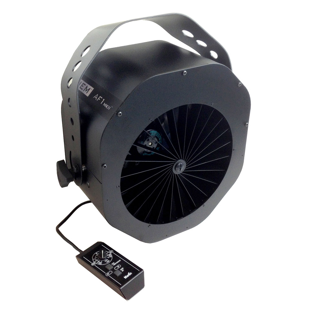 Vue un Fans AF-1 de Martin JEM Ventilateur Fan Martin JEM AF-1 Air Force 1 DMX
