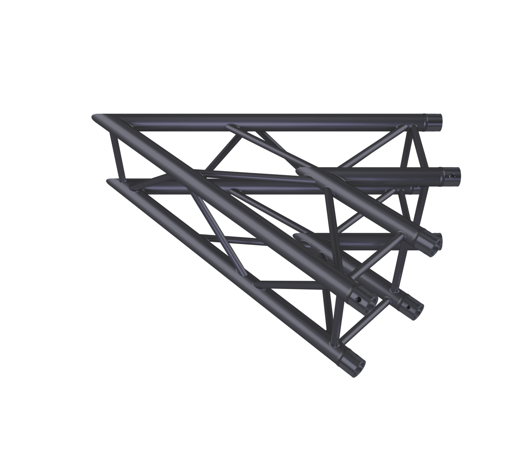 Eurotruss FD34 45° Ecke 2-Weg 100 x 100 cm, schwarz Eurotruss FD34 45° Ecke 2-Weg 100 x 100 cm, schwarz