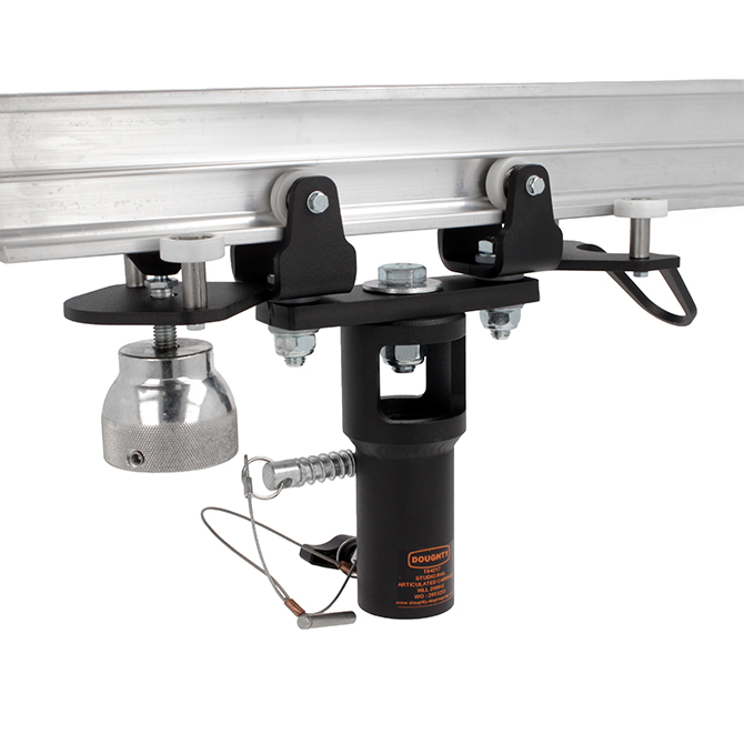 Doughty Engineering Studio Rail 60 Chariot avec douille TV Doughty Engineering Studio Rail 60 Chariot avec douille TV