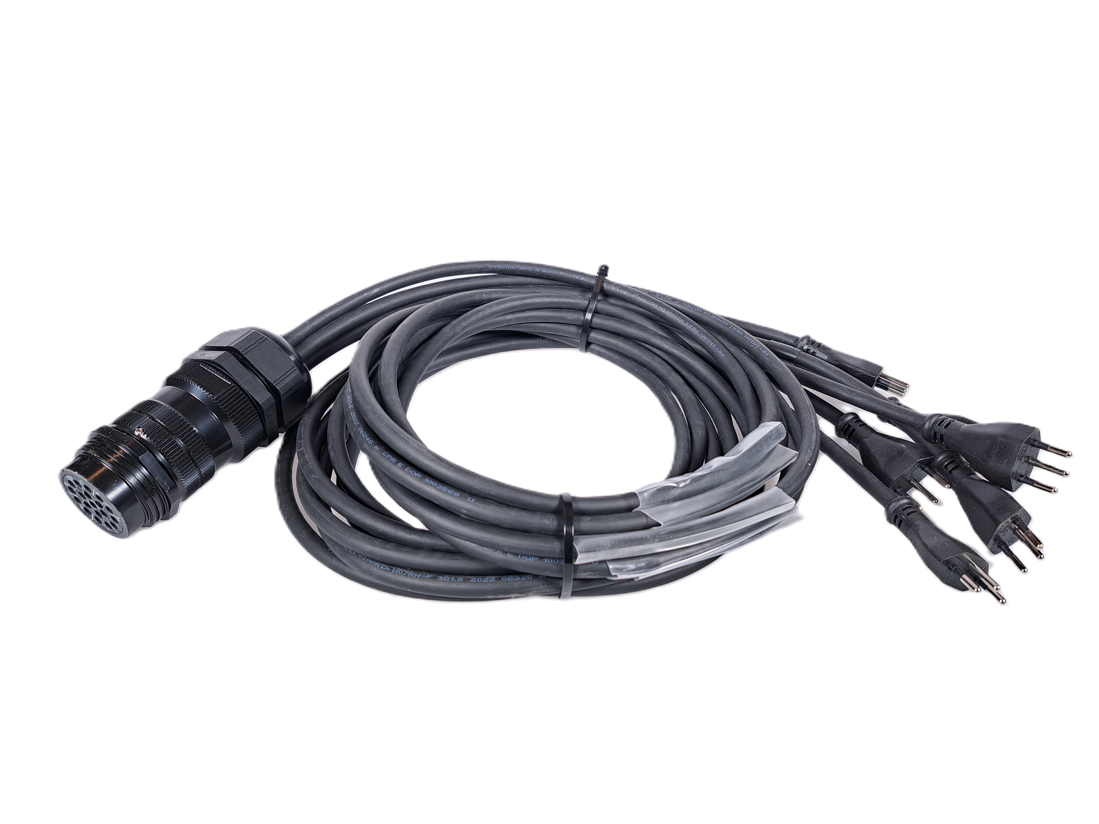 MAJOR Splitter (fouet) 6xT12 sur Socapex femelle MAJOR Splitter (fouet) 6xT12 sur Socapex femelle