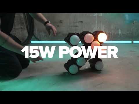 Astera PixelBrick Kit, 15 W, RGB Mint Amber