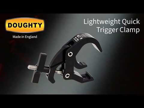 Doughty Engineering Lightweight Quick Trigger Clamp, schwarz - Stainless Steel